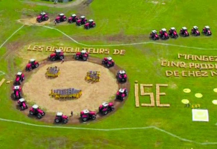 La Fdsea et les Jeunes Agriculteurs de l’Oise cultivent le sourire – Hardivillers (60).