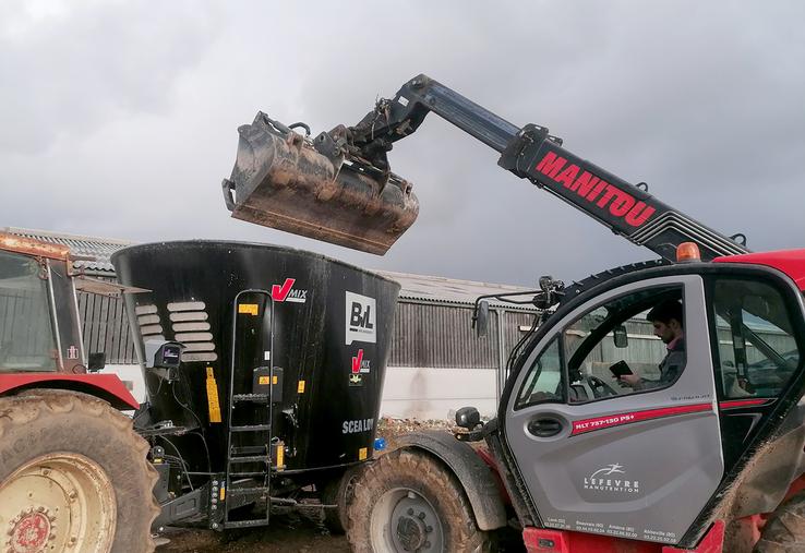 Quentin Loy apprécie les fonctionnalités offertes par le boîtier connecté et la facilité d’utilisation pour les différents  intervenants, chef d’exploitation, salarié et conseiller technique.
