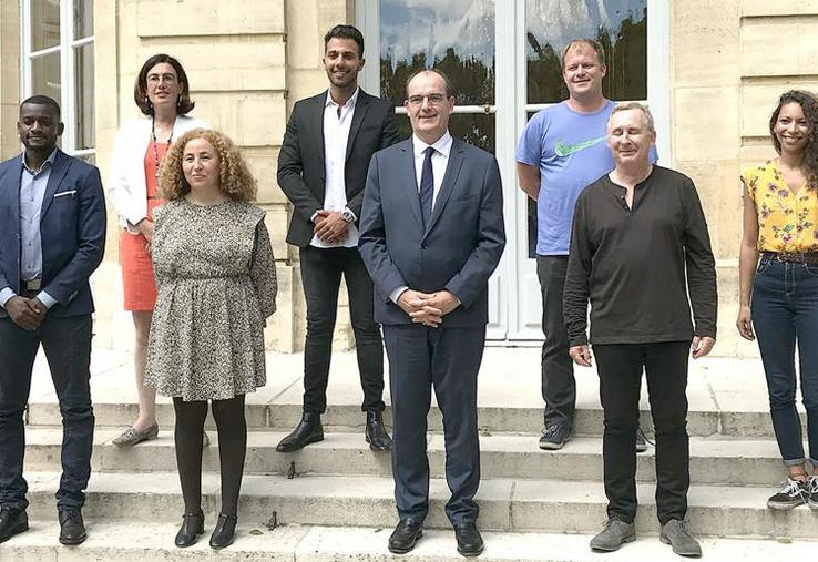 Charlotte Vassant en haut à gauche.