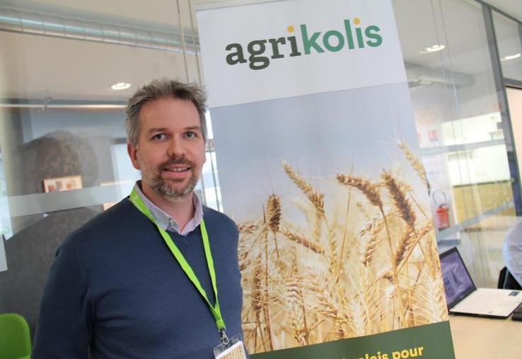 Cédric Guyot, co-fondateur d’Agrikolis, un site internet proposant de vous livrer à la ferme vos colis lourds et volumineux, et même chez vous.