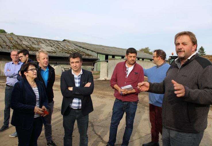 Lors de sa visite dans la Somme, la présidente de la FNSEA, Christiane Lambert s'était inquiétée des délais de mise en oeuvre des procédures d'indemnisation.