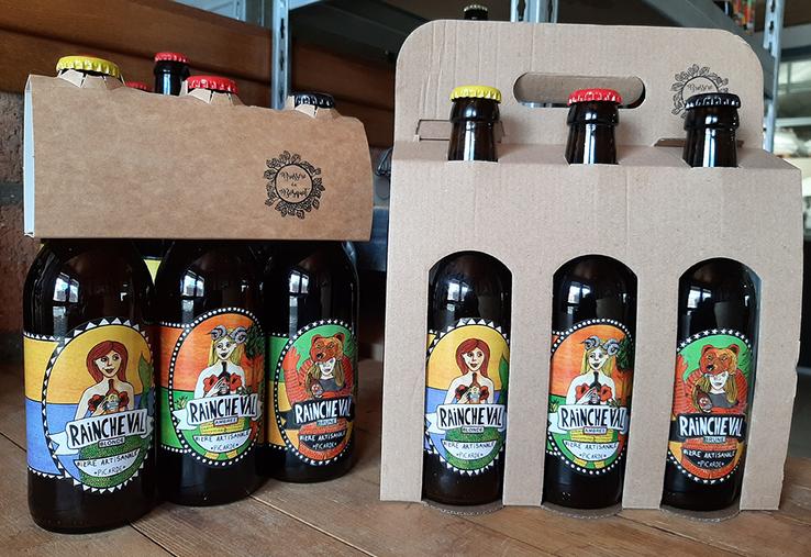 En blonde, brune ou ambrée, «La Raincheval» est le cœur de gamme  de la Brasserie du Bosquet. Son nom est une référence au village où est née la brasserie en 2015. 