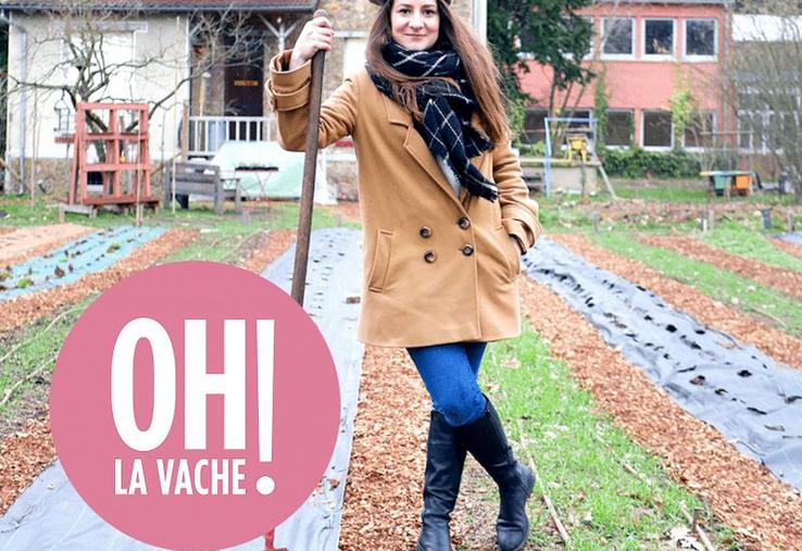 Clara Béniac, fondatrice du site «Oh la Vache !».