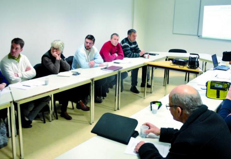 Les représentants des organisations départementales ovines des Hauts-de-France et d’Ile-de-France / Normandie ont planché sur la constitution d’une fédération régionale ovine à l’échelle des deux nouvelles régions.