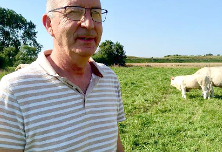 Daniel Platel : «Un élevage performant peut dégager 1 200 E de marge par hectare de surface fourragère. Alors que d’autres sont en négatif.» 