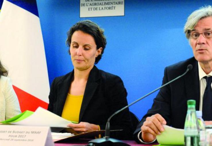 Présentation du budget 2017 pour le ministère de l'Agriculture par Stéphane Le Foll, le 28 septembre dernier.