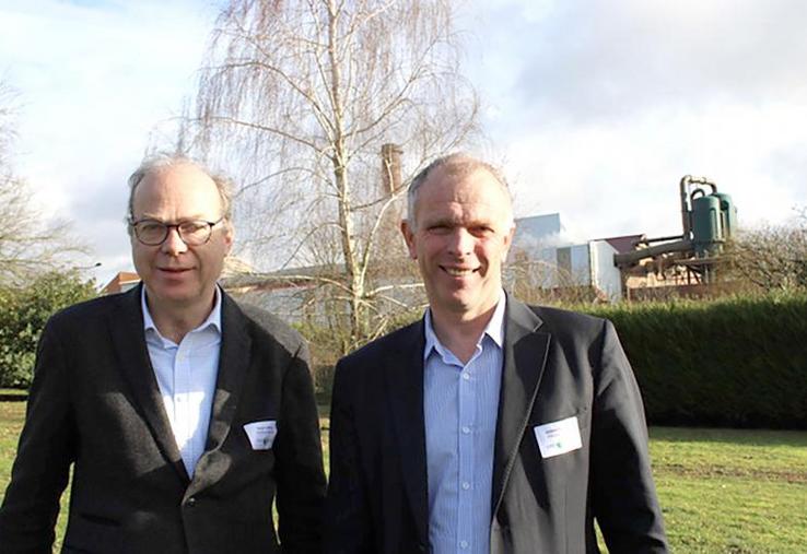 Bruno Labilloy et Jérôme Fourdinier, confiants dans l'avenir de la sucrerie de Sainte-Émilie et de la coopérative Cristal Union, appellent de nouveaux producteurs à rejoindre leur organisation.