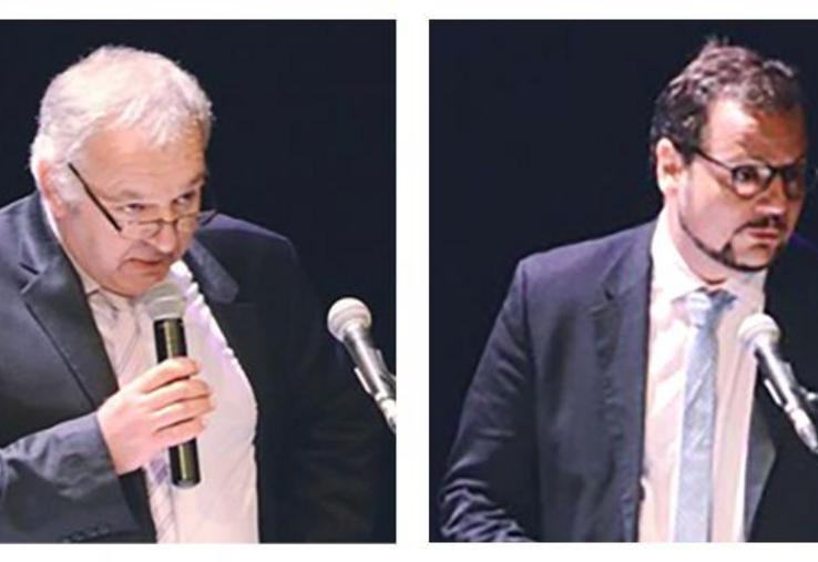 A gauche : après onze ans à la tête de la coopérative Calipso, Hubert Bray passe le témoin.
A droite : d’ici quelques jours, le directeur Jean-Charles Denis formera un tandem avec un nouveau président.