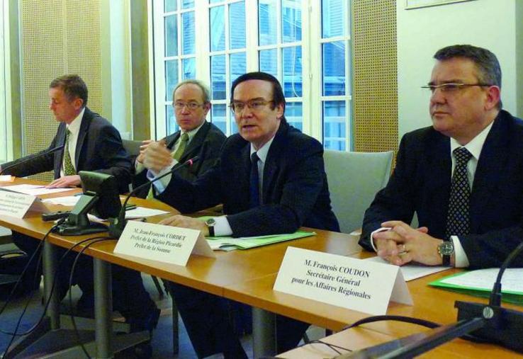 La profession agricole a rappelé au préfet que l’empilement de réglementations sur l’environnement ne doit pas mettre en péril la compétitivité de l’agriculture.