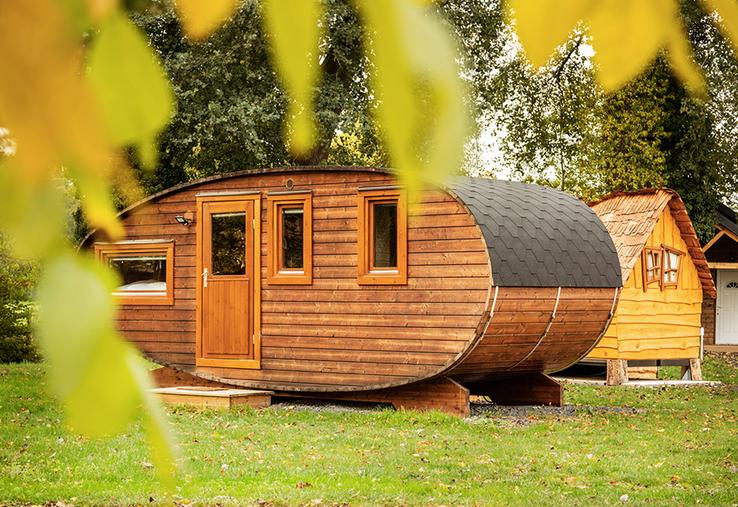 Avec ses hébergements insolites, les Ecuries de la roulotte, à Conty, faisaient  partie des destinations préférées des touristes pendant les vacances de printemps. 