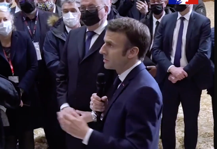Macron au SIA