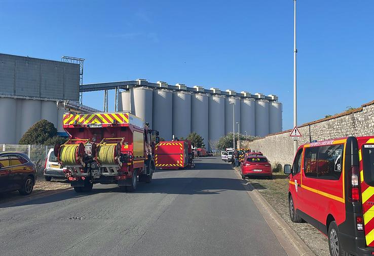 La Rochelle SICA Atlantique silo incendie