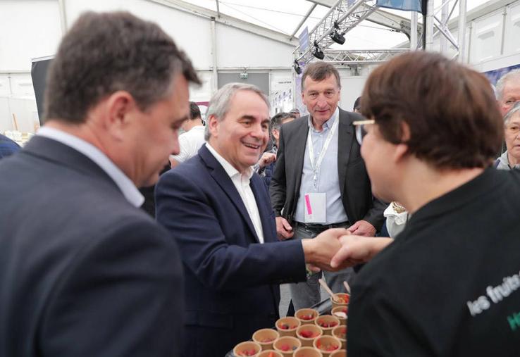 Vendredi, le salon Terres en Fête a été inauguré par les responsables agricoles  et élus de la Région Hauts-de-France.