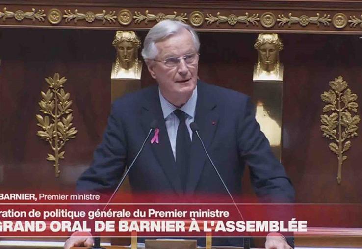 Le Premier ministre à l’Assemblée nationale pour sa déclaration de politique générale. 