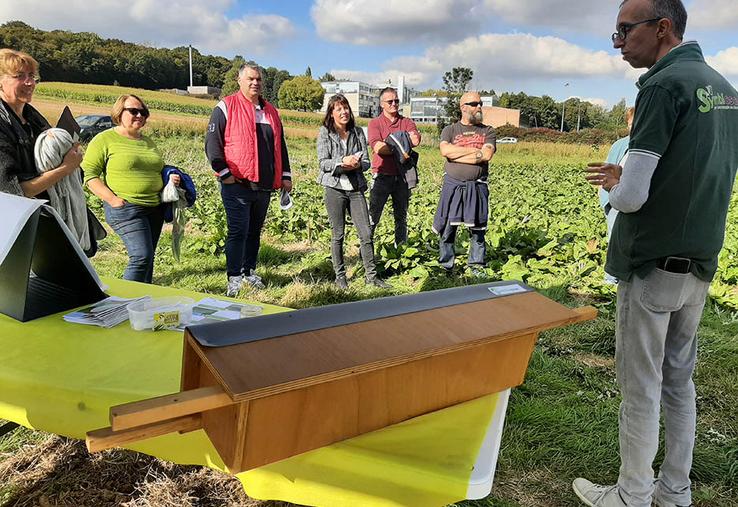 Le premier est la mise en place d’un parcours de biodiversité aux abords  du lycée agricole du Paraclet. 