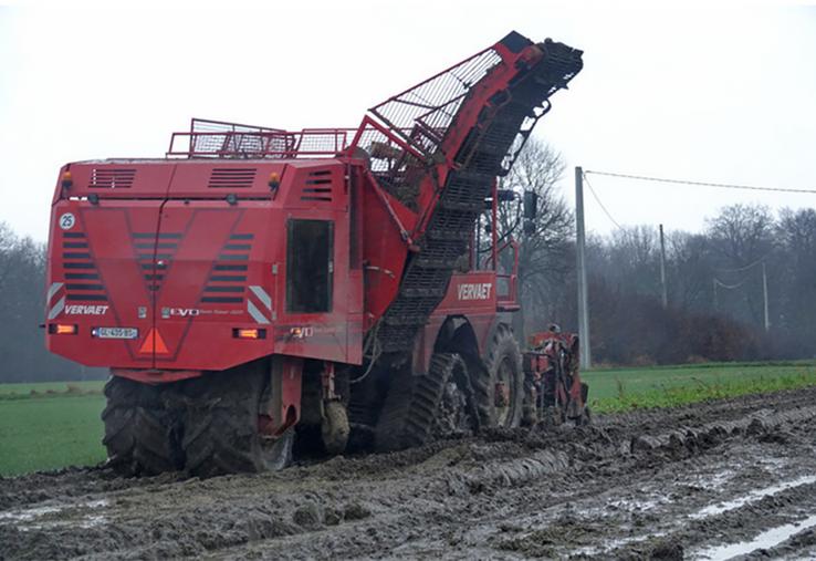Exemple de tassements en profondeur.