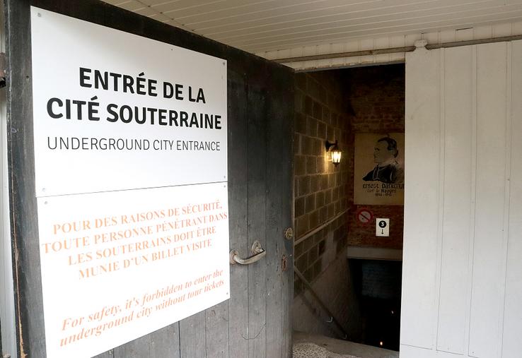 Cité souterraine de Naours