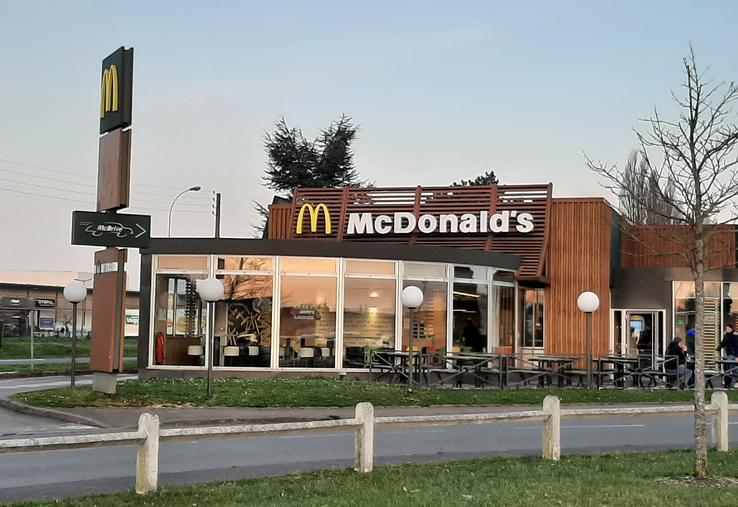 McDonald's fast food 2025