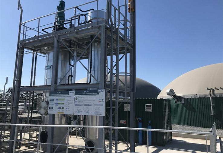 Réacteur méthanation biologique Energia Thierache.