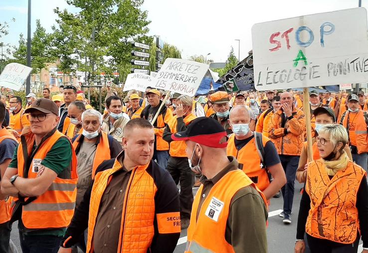 manifeste chasse 17 mai mobilisation