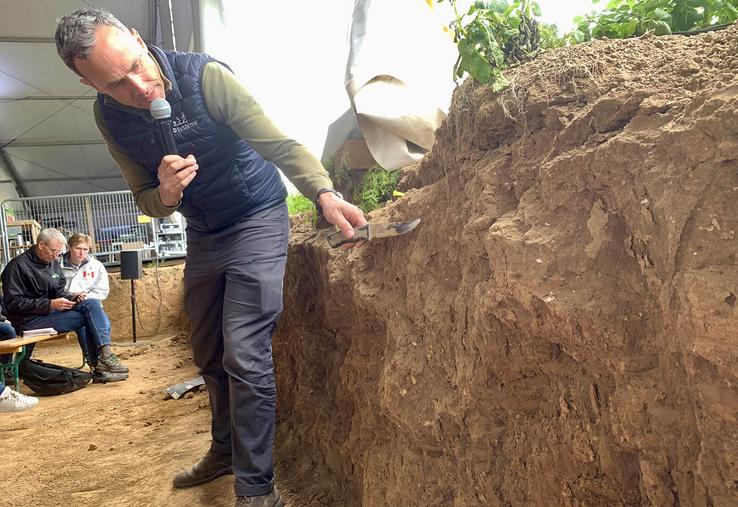 Matthieu Archambeaud : «le début de l’agronomie, c’est l’observation de l’impact de ses pratiques, pour trouver  des solutions.» 