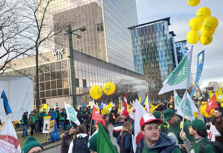 manifestation du 18 décembre à Bruxelles