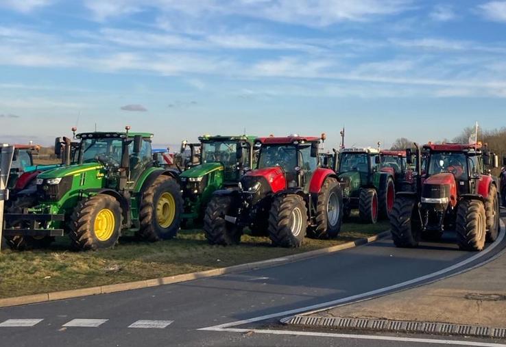 manifestation des agriculteurs mercredi 6 janvier à Amiens