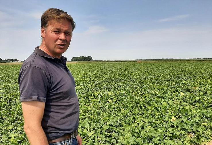 Fabien Hamot appelle les betteraviers à manifester à Strasbourg le 20 janvier.