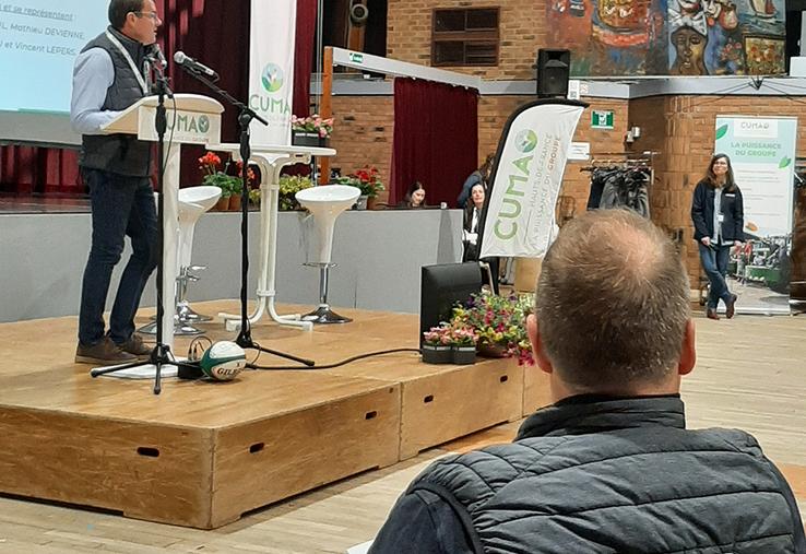 Près de 150 participants étaient présents à l’assemblée générale de la FRCuma Hauts-de-France qui s’est tenue le 20 mai dernier à Vimy (20). 