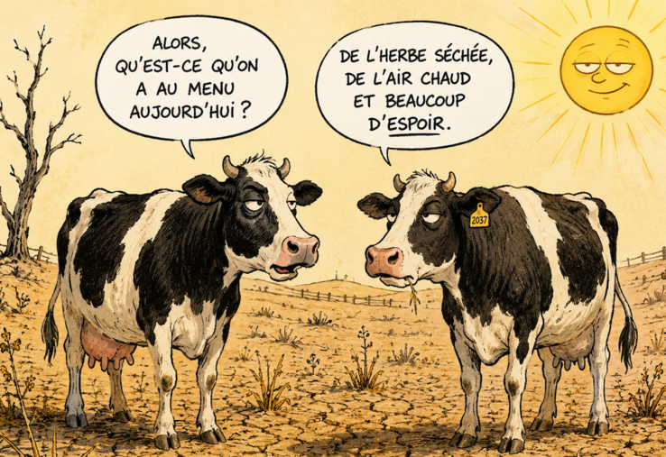 sécheresse demande récolte jachère alimentation animale fourrages