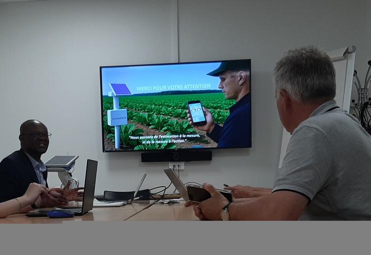 Teravenir sondes connectées pour fertilisation azote