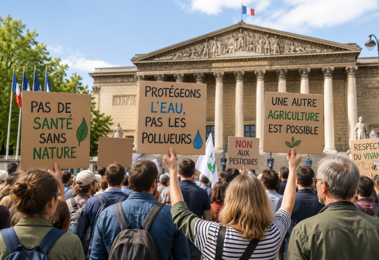 Générations Futures loi d'urgence agricole mobilisation CMP