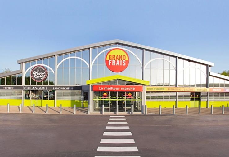 Grand Frais Carrefour distribution alimentation 