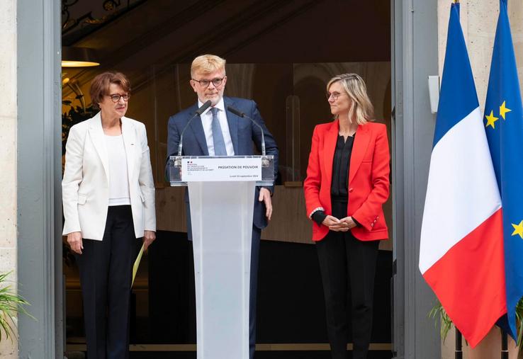 Marc Fesneau passation de pouvoir ministre