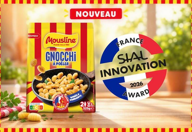 gnocchi Mousline primés au SIAL