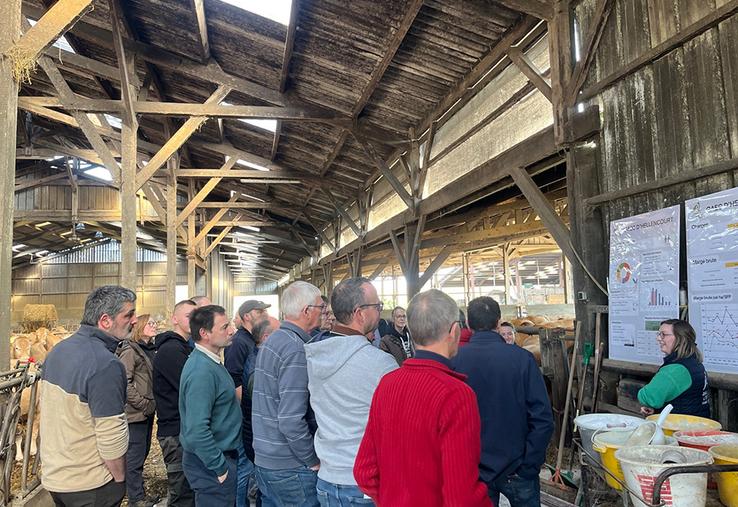 La matinée, animée par les conseillers bovins lait et viande de la Chambre d’agriculture, s’est poursuivie par l’intervention de M. Lefever, juriste à la FDSEA 80, consacrée à l’optimisation fiscale.  L’après-midi, les participants ont pu prolonger les échanges lors de visites d’exploitations.