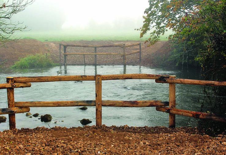 Oise berge abreuvement stabilisé