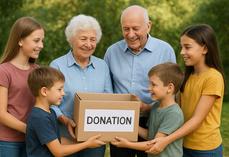 La donation transgénérationnelle est une donation-partage réalisée entre des enfants et des petits-enfants à condition  que les enfants donnent leur accord.