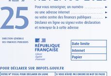 Le service de déclaration  en ligne sera ouvert  jusqu’au jeudi 21 mai pour  les départements n° 01  à 19 et les non-résidents ;  au jeudi 28 mai pour  les départements n° 20  à 54 et le jeudi 4 juin  pour les départements  n° 55 à 974 et 976. La déclaration papier  doit être déposée  au plus tard le mardi  19 mai 2026.