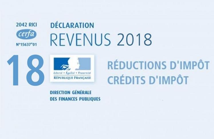 Si vous êtes concerné par une réduction ou un crédit d’impôt, cet imprimé est à remplir ou à compléter 
dans votre déclaration en ligne.