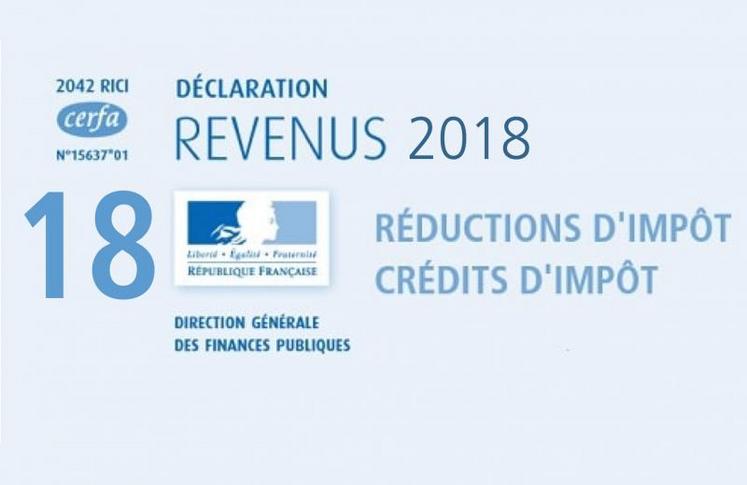 Si vous êtes concerné par une réduction ou un crédit d’impôt, cet imprimé est à remplir ou à compléter 
dans votre déclaration en ligne.