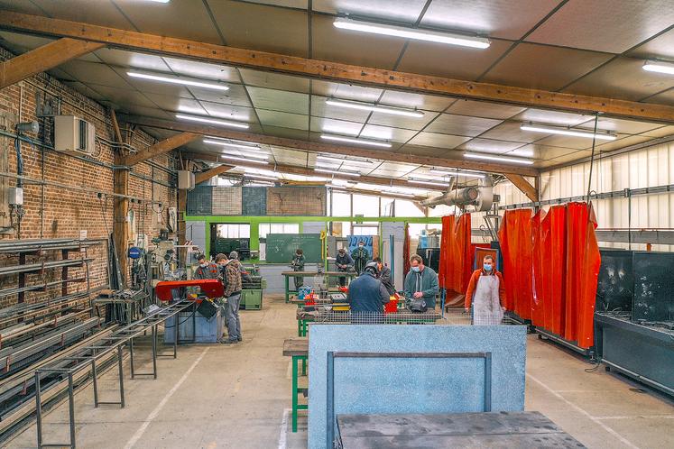 Parmi les formations récentes : le titre professionnel technicien de maintenance et agroéquipement.  