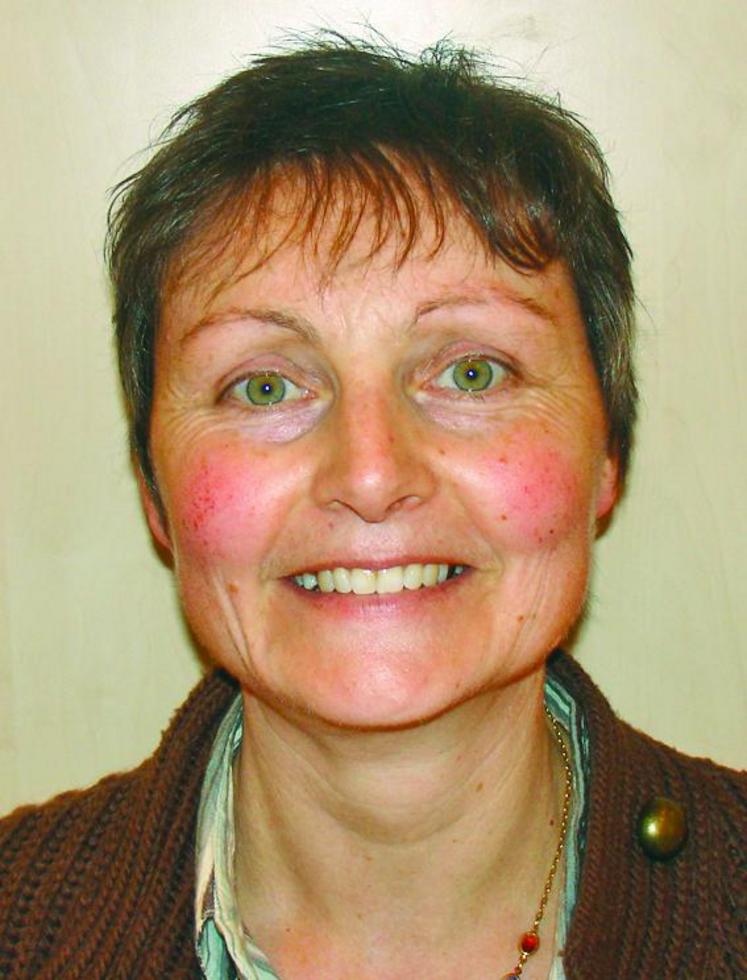 Isabelle Brunet, présidente des agricultrices du département 
de la Somme.