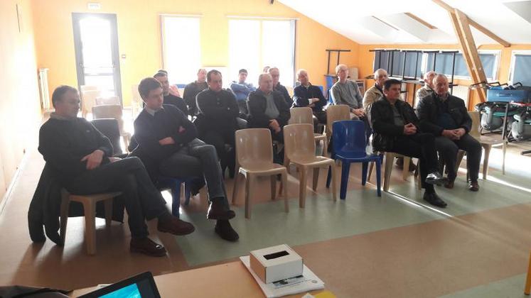 Près d’une vingtaine d’adhérents étaient présents à la constitution du nouveau SEA du territoire du Bocage. 