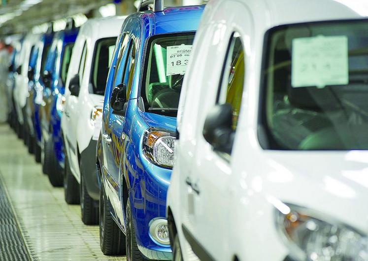 Renault Kangoo et Mercédès Citan sont produites sur les mêmes lignes d’assemblage à Sandouville (Seine-Maritime).
