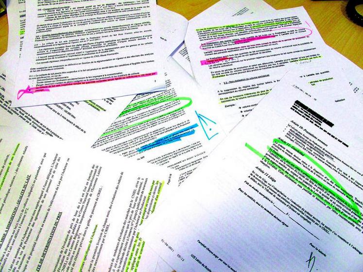 Les contrats de vente de produits agricoles issus de la contractualisation sont concernés, tout comme les contrats entre producteurs et premiers acheteurs.