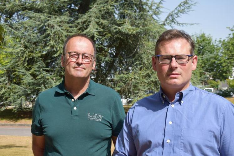 De gauche à droite : Thierry Sergeant et Rémi Baudel, membres du conseil de surveillance chez Tereos.