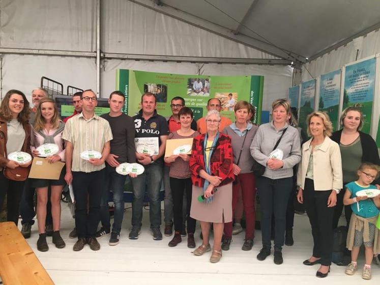 Le succès du concours des produits fermiers organisé pendant Terres en fête témoigne de la dynamique de la transformation laitière fermière de la région. 