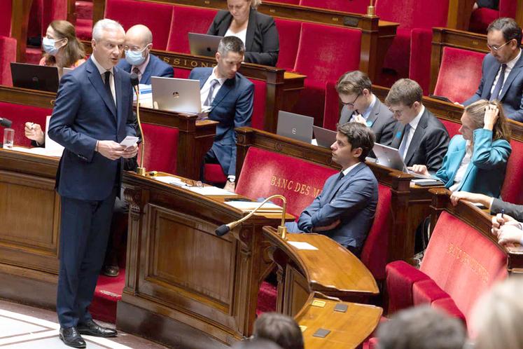 Le ministre de l’Économie, Bruno Le Maire veut prolonger le «trimestre anti-inflation» et contraindre enseignes de grande distribution comme industriels à se remettre autour de la table des négociations.