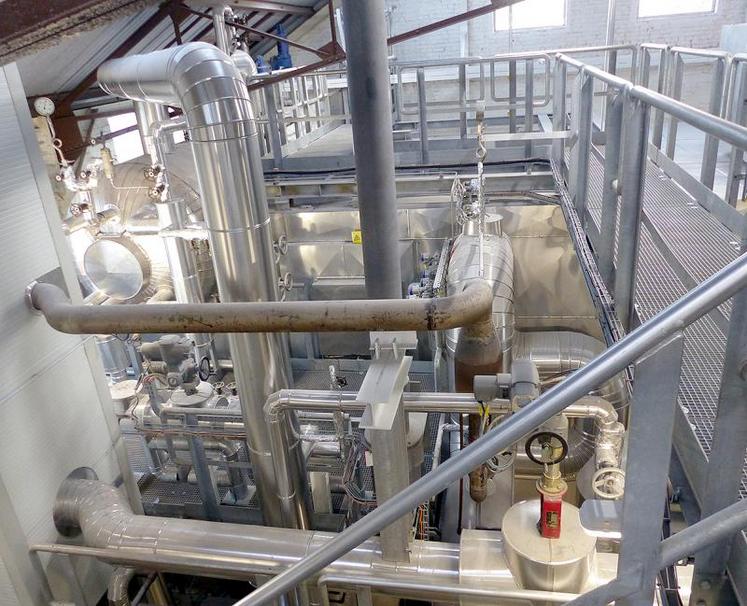 La centrale de cogénération a permis une économie d’énergie de 15 %.